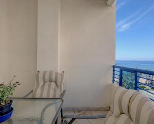 Balcony of Flat to rent in Marbella  with Terrace and Furnished