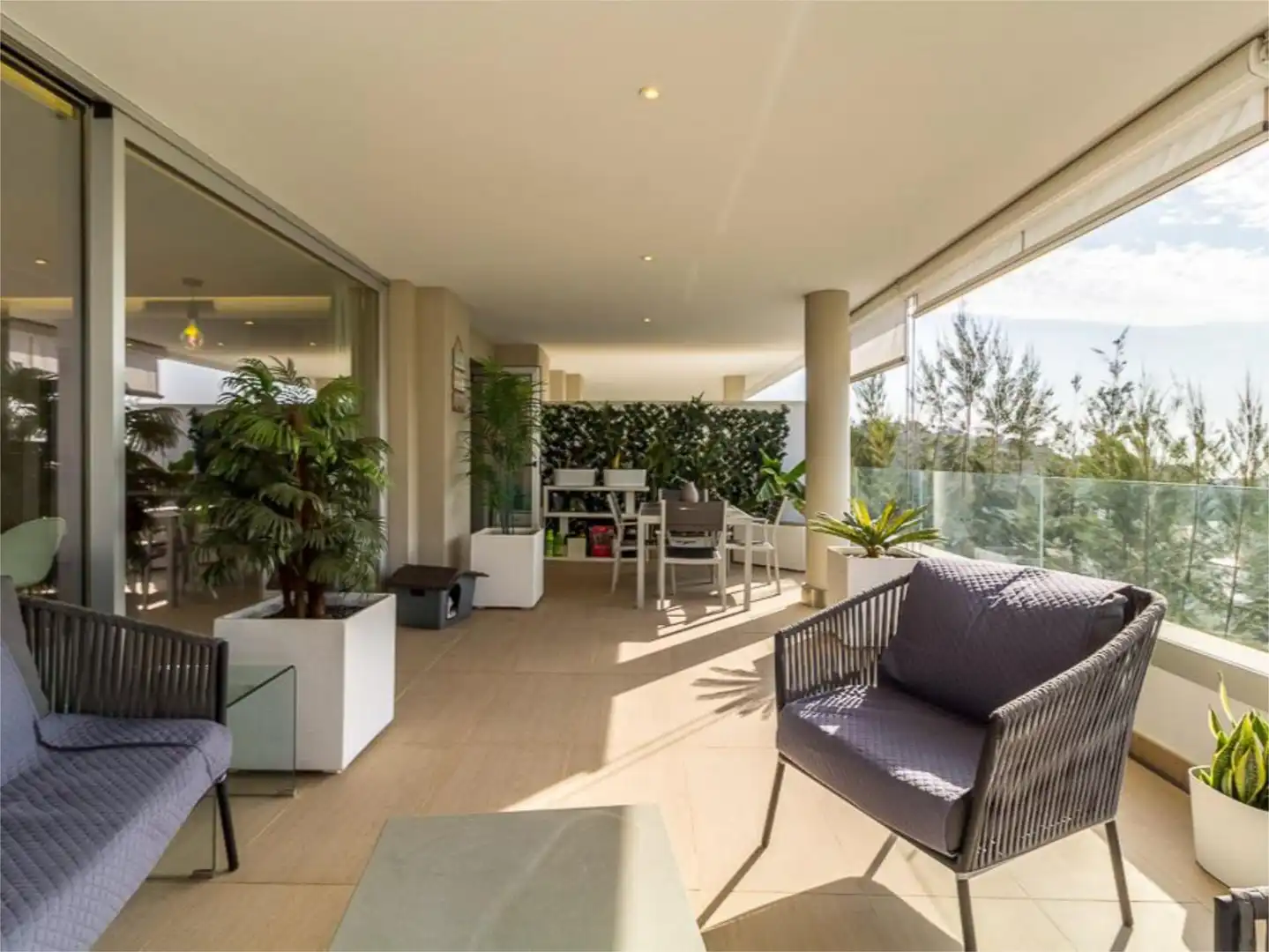 Wohnung zum Verkauf in Calle del Alcuzcuz, 2, La Quinta Terrasse von Wohnung zum Verkauf in Benahavís mit Klimaanlage, Heizung und Privatgarten