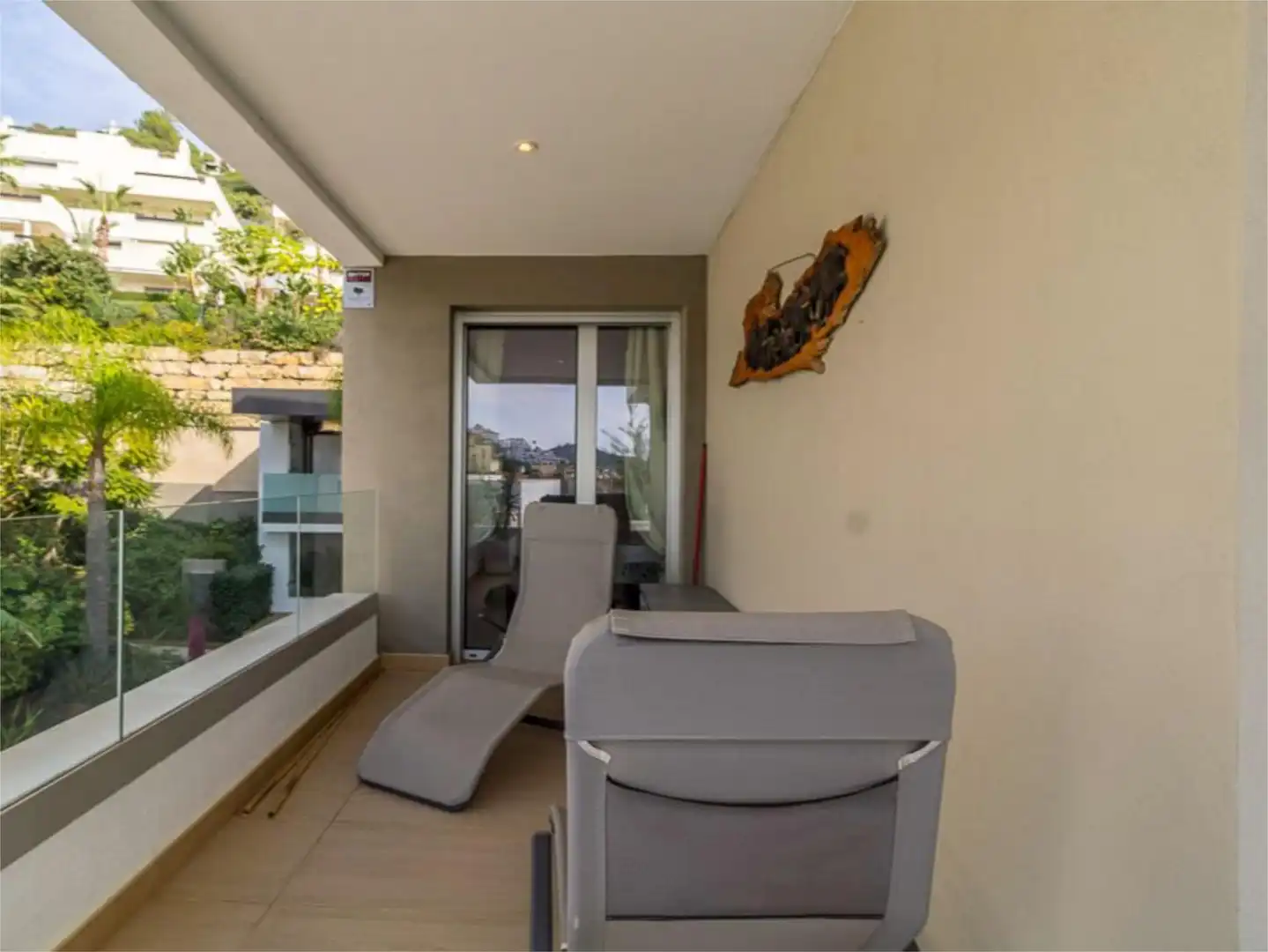 Wohnung zum Verkauf in Calle del Alcuzcuz, 2, La Quinta Terrasse von Wohnung zum Verkauf in Benahavís mit Klimaanlage, Heizung und Privatgarten