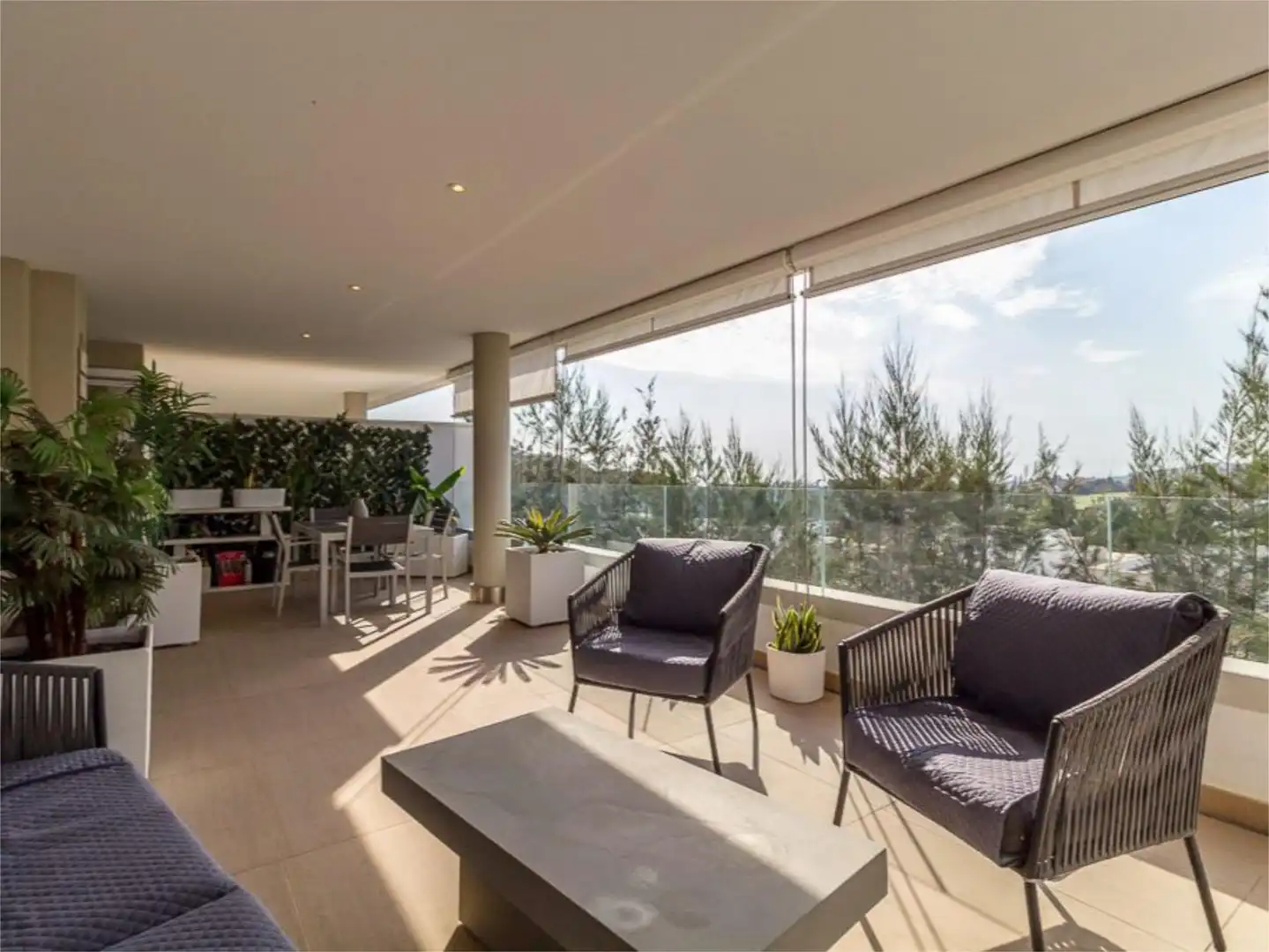Wohnung zum Verkauf in Calle del Alcuzcuz, 2, La Quinta Terrasse von Wohnung zum Verkauf in Benahavís mit Klimaanlage, Heizung und Privatgarten