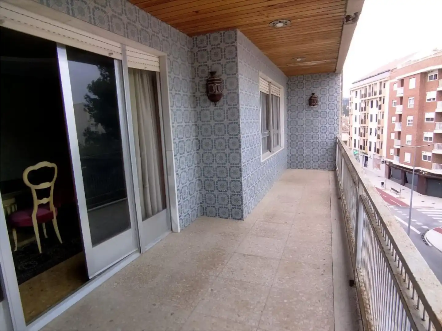 Wohnung zum Verkauf in Avenida Diputación Provincial, 8, L'Olleria Terrasse von Wohnung zum Verkauf in L'Olleria mit Privatgarten, Terrasse und Möbliert