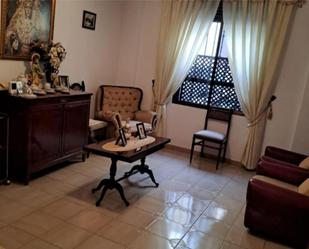 Living room of Single-family semi-detached for sale in  Sevilla Capital  with Terrace, Furnished and Balcony