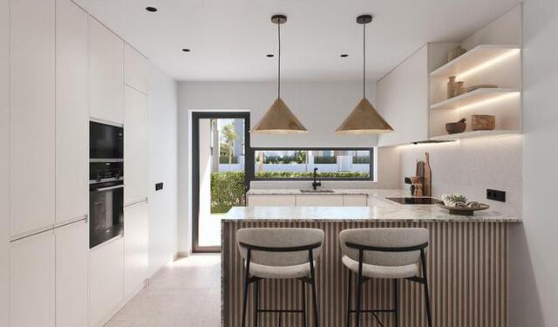 Kitchen of Single-family semi-detached for sale in Torre-Pacheco  with Private garden, Terrace and Storage room