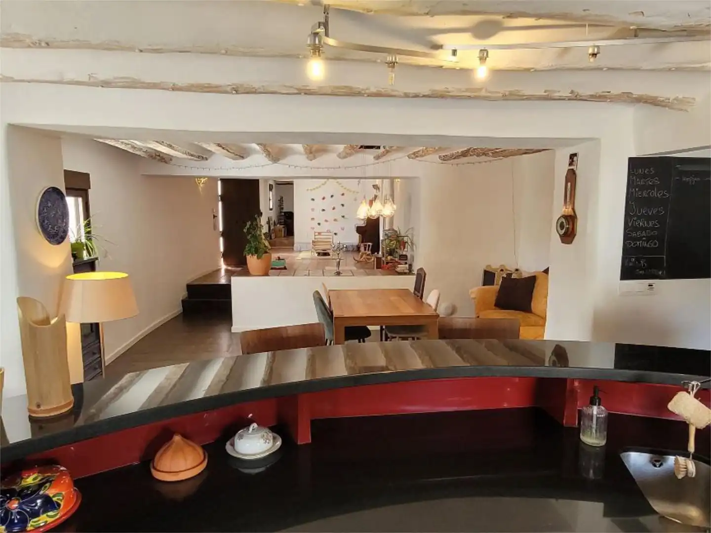 Country house zur Miete in Cortijo Ciprés, Paraje Alancin, 24, Vélez-Blanco Küche von Country house zur Miete in Vélez-Blanco mit Klimaanlage, Heizung und Privatgarten