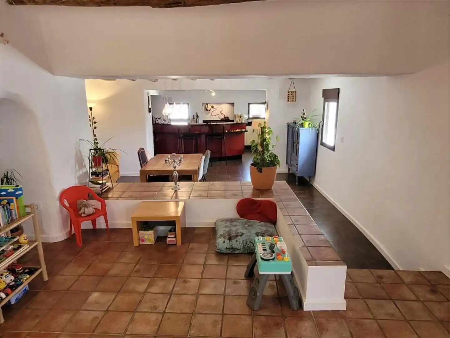 Country house zur Miete in Cortijo Ciprés, Paraje Alancin, 24, Vélez-Blanco Wohnzimmer von Country house zur Miete in Vélez-Blanco mit Klimaanlage, Heizung und Privatgarten
