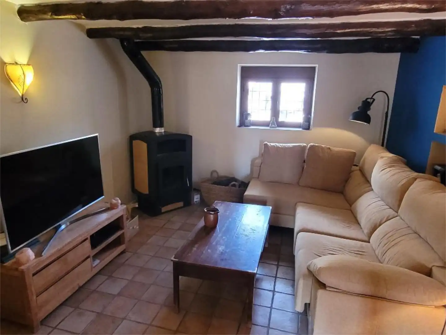 Country house zur Miete in Cortijo Ciprés, Paraje Alancin, 24, Vélez-Blanco Wohnzimmer von Country house zur Miete in Vélez-Blanco mit Klimaanlage, Heizung und Privatgarten
