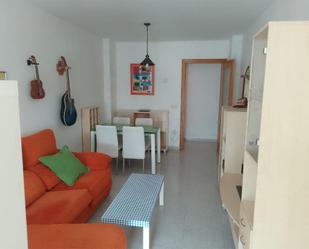 Living room of Flat for sale in Girona Capital  with Air Conditioner, Terrace and Balcony