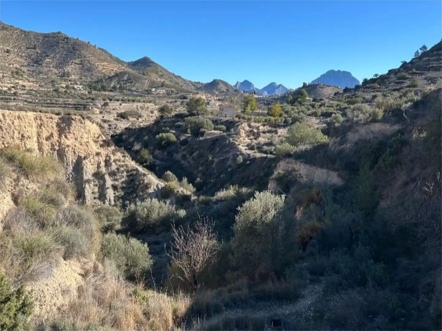Vista exterior de Finca rústica en venda en Relleu amb Terrassa