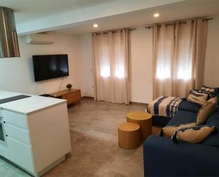 Living room of Apartment to rent in  Cádiz Capital  with Air Conditioner, Heating and Furnished