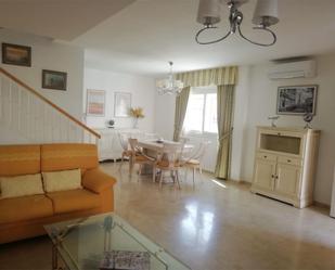 Dining room of Single-family semi-detached to rent in Vélez-Málaga  with Air Conditioner, Terrace and Storage room