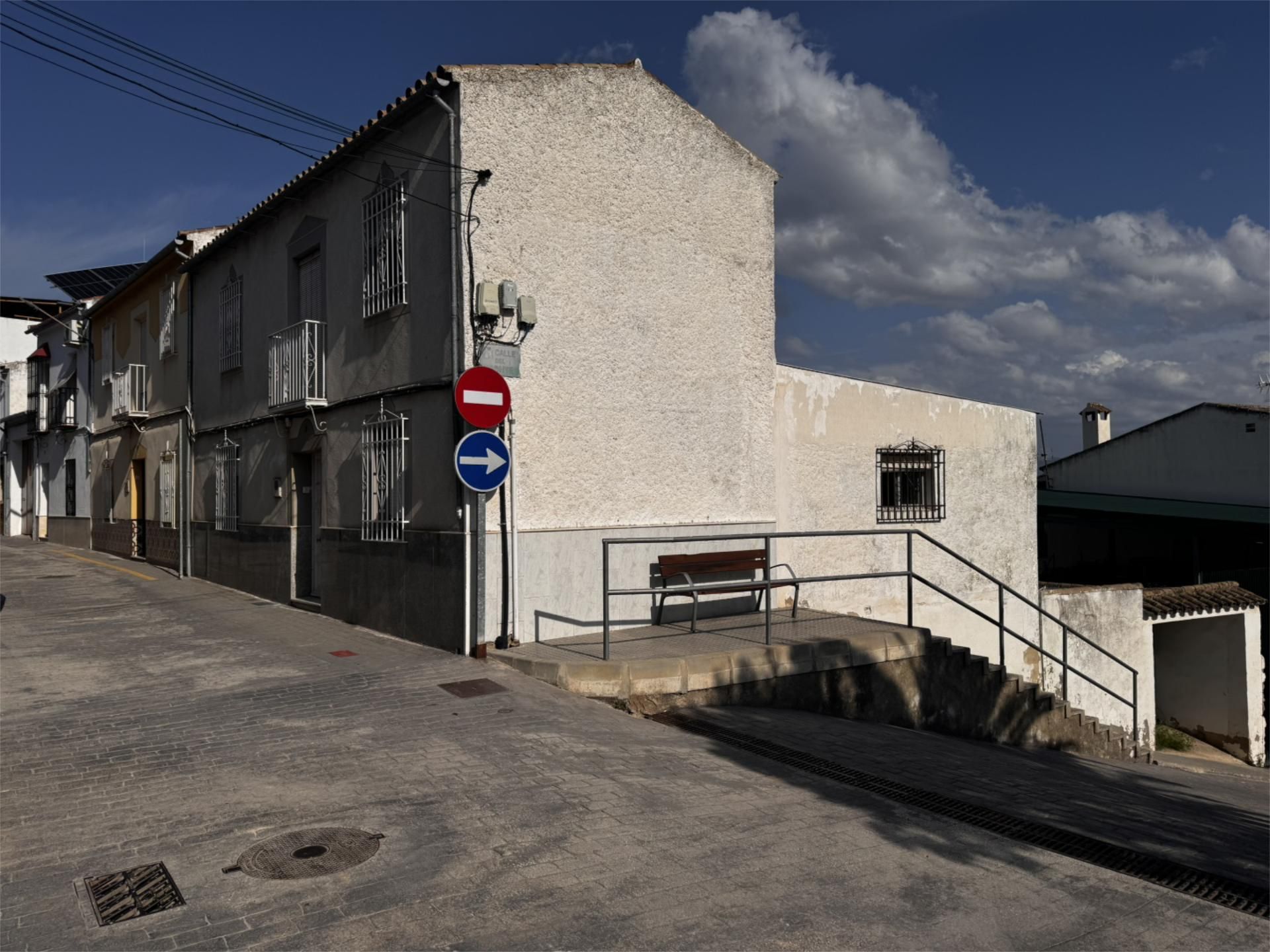 Vista exterior de Planta baixa en venda en Monturque amb Aire condicionat, Terrassa i Balcó