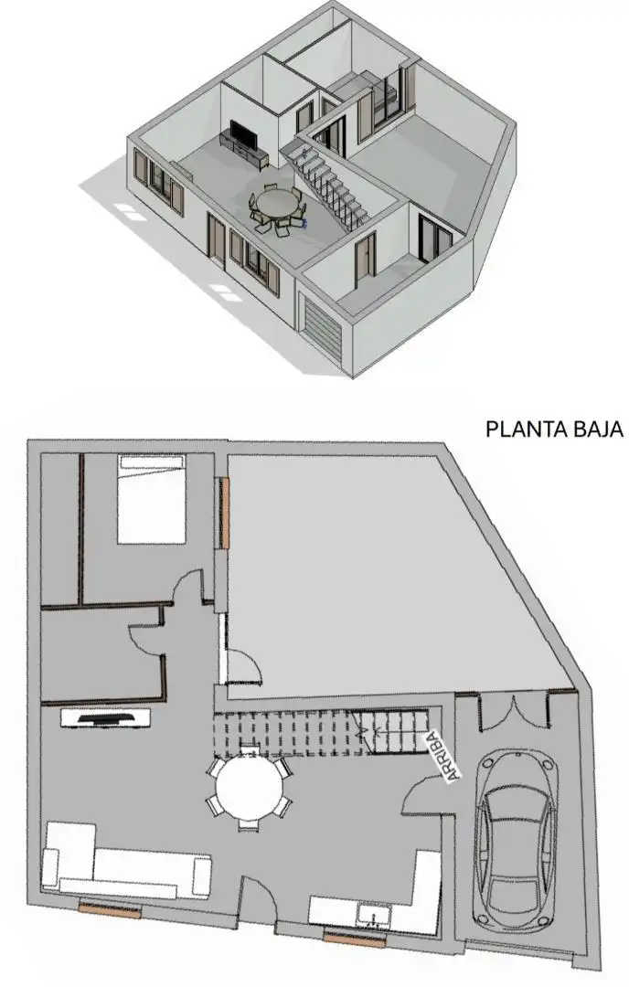 Casa adosada en venta en Alameda Campo Arriba, 161g, Alpuente Casa adosada en venta en Alpuente
