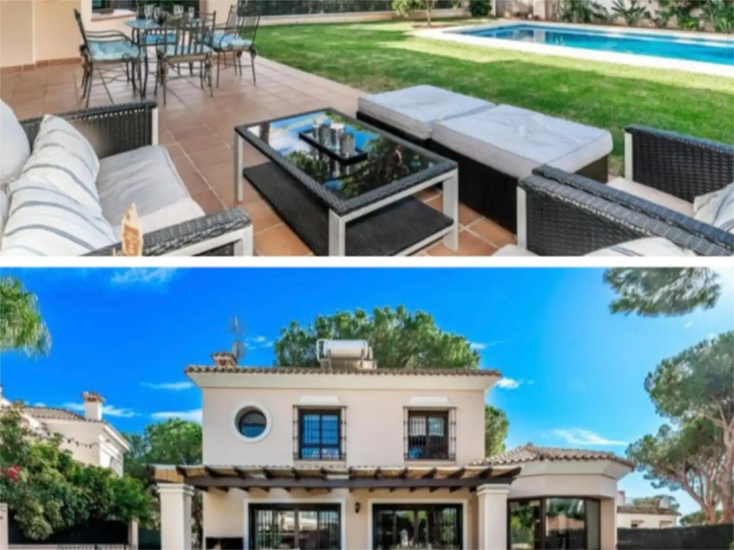 Terrassa de Casa o xalet en venda en Marbella amb Aire condicionat, Terrassa i Piscina