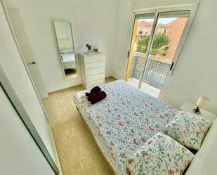 Bedroom of Flat to rent in Roquetas de Mar  with Air Conditioner, Terrace and Furnished