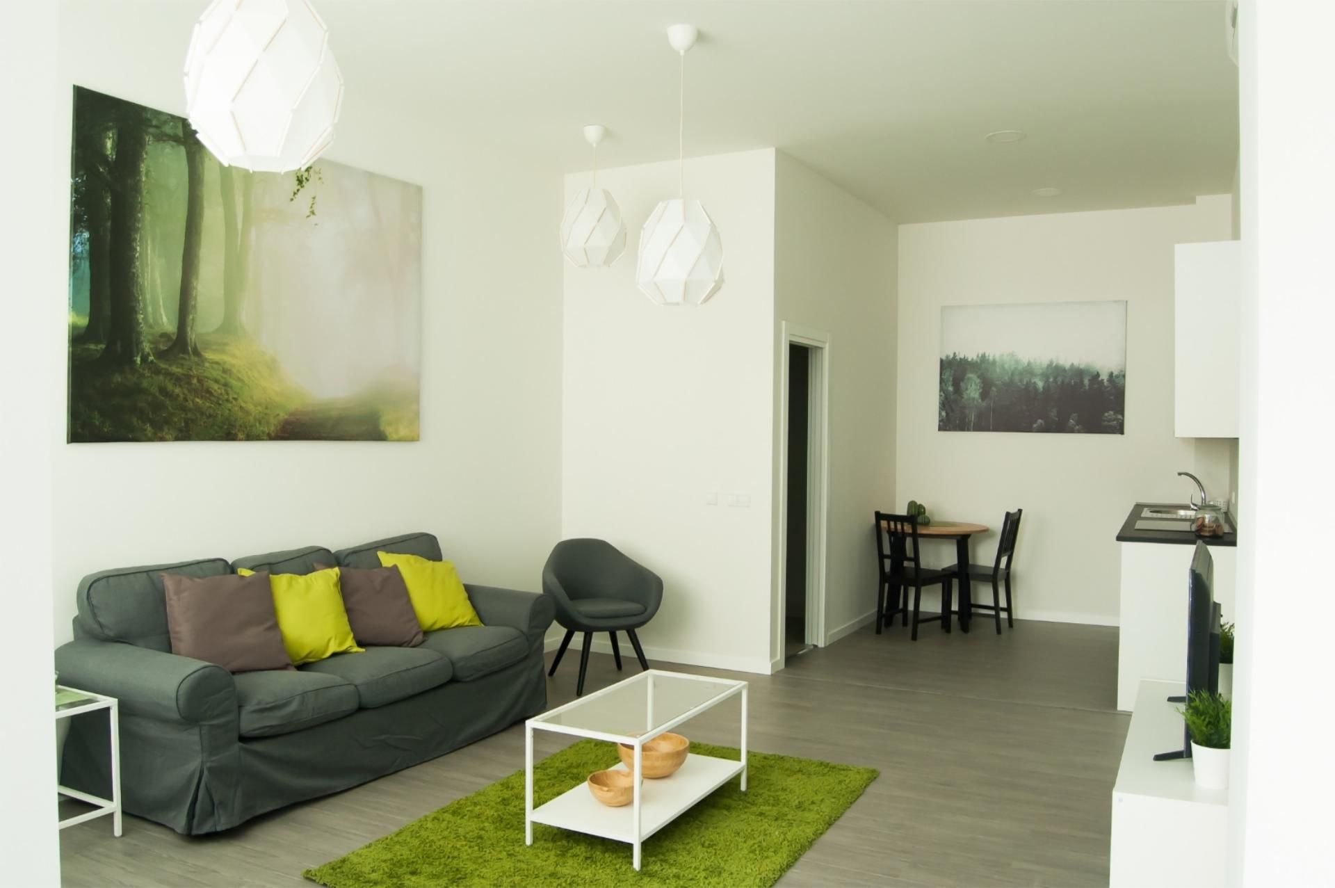 Living room of Flat to rent in San Sebastián de los Reyes  with Air Conditioner, Heating and Oven