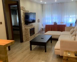 Living room of Flat for sale in  Almería Capital  with Air Conditioner