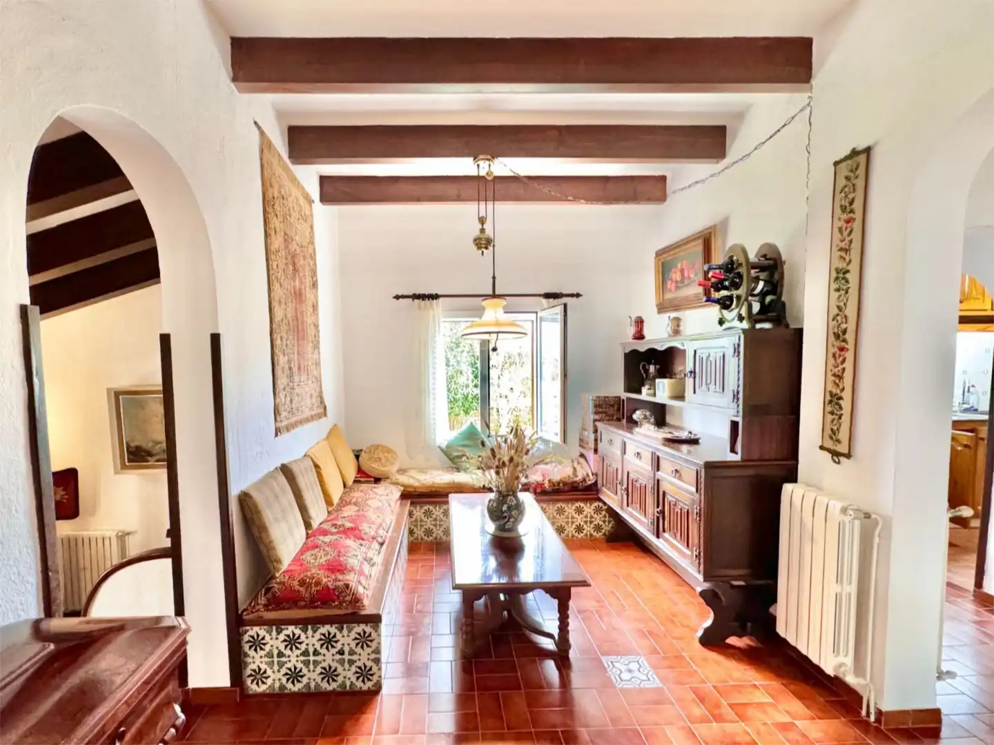 Casa o chalet en venta en Camino D'alcaufar 18, 22, S'Algar - Alcaufar Sala de estar de Casa o chalet en venta en Sant Lluís con Aire acondicionado, Terraza y Piscina