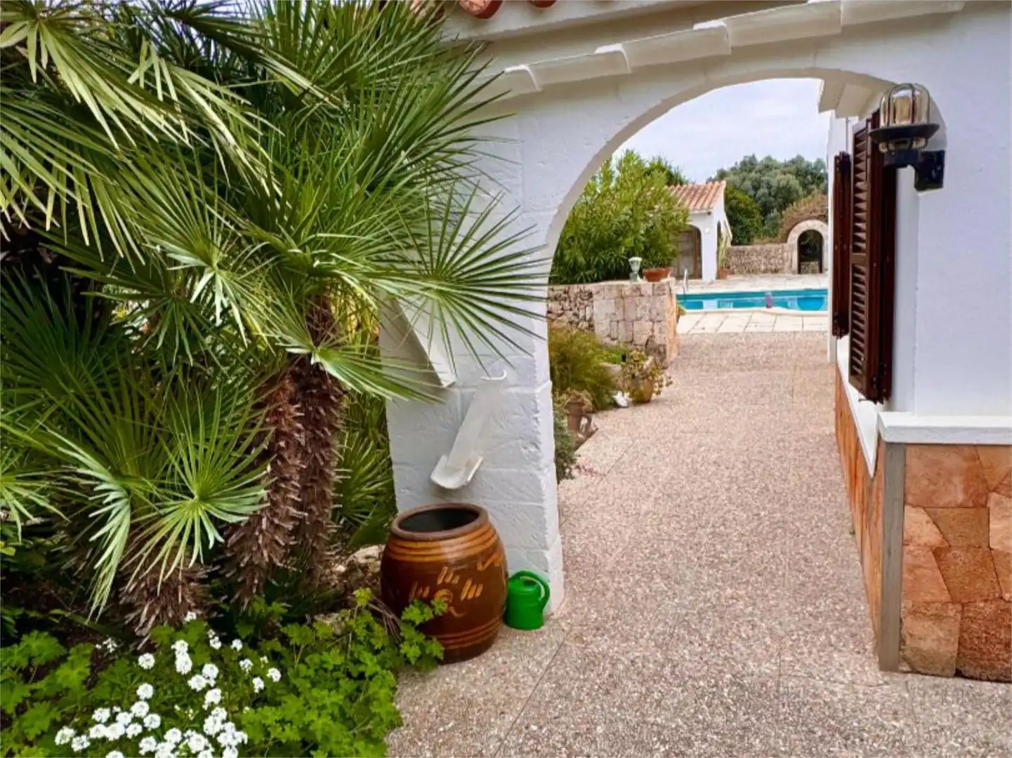 Casa o chalet en venta en Camino D'alcaufar 18, 22, S'Algar - Alcaufar Jardín de Casa o chalet en venta en Sant Lluís con Aire acondicionado, Terraza y Piscina