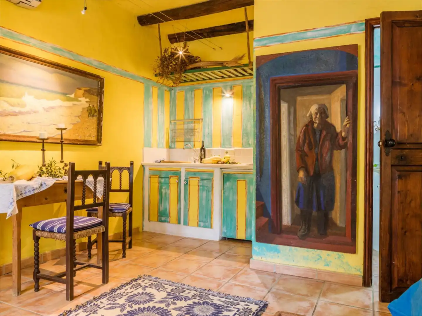 Wohnung zur Miete in Diseminado Poligono 4, 957, Sant Llorenç des Cardassar Wohnung zur Miete in Sant Llorenç des Cardassar mit Klimaanlage, Privatgarten und Terrasse