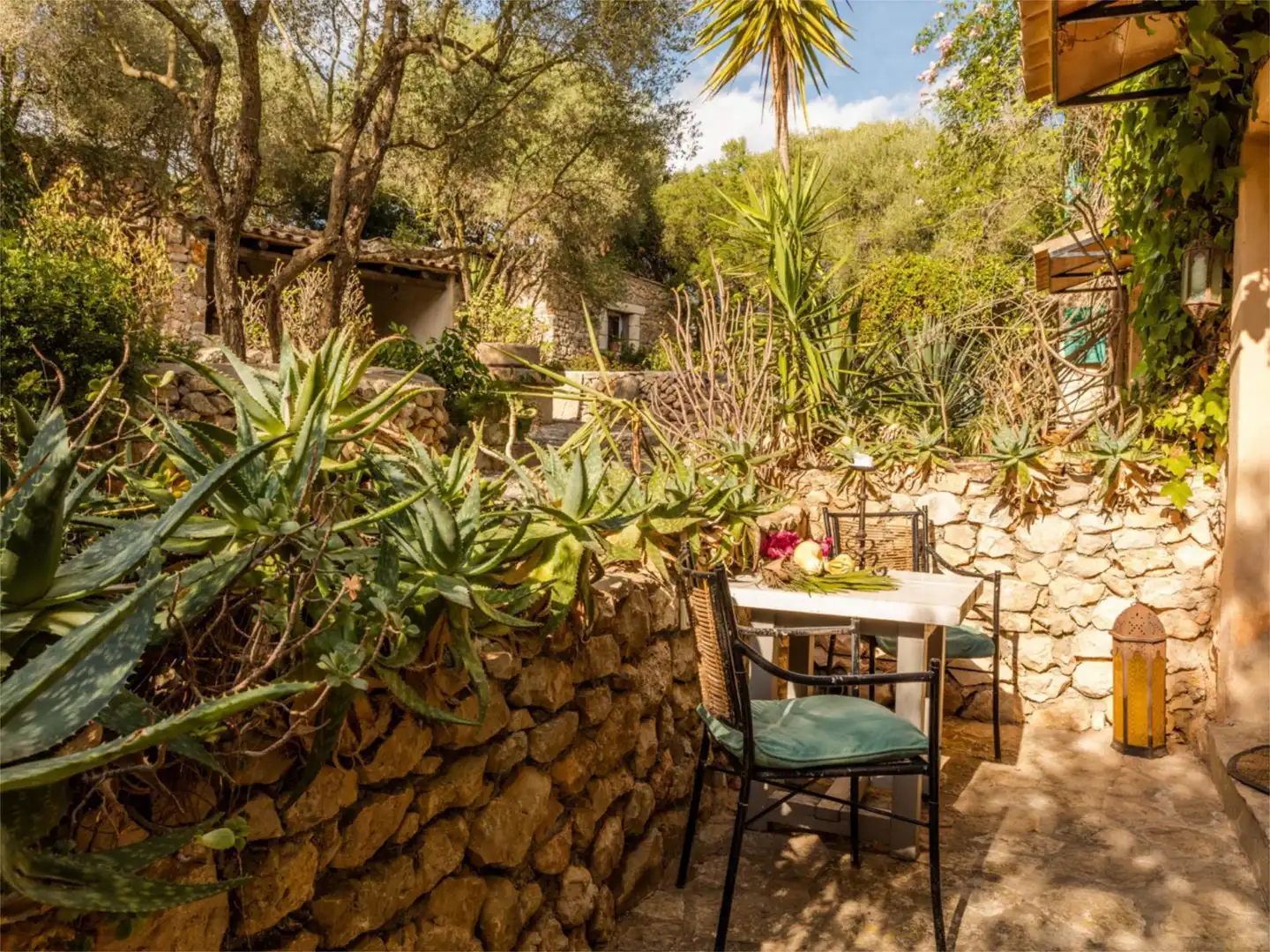 Wohnung zur Miete in Diseminado Poligono 4, 957, Sant Llorenç des Cardassar Terrasse von Wohnung zur Miete in Sant Llorenç des Cardassar mit Klimaanlage, Privatgarten und Terrasse