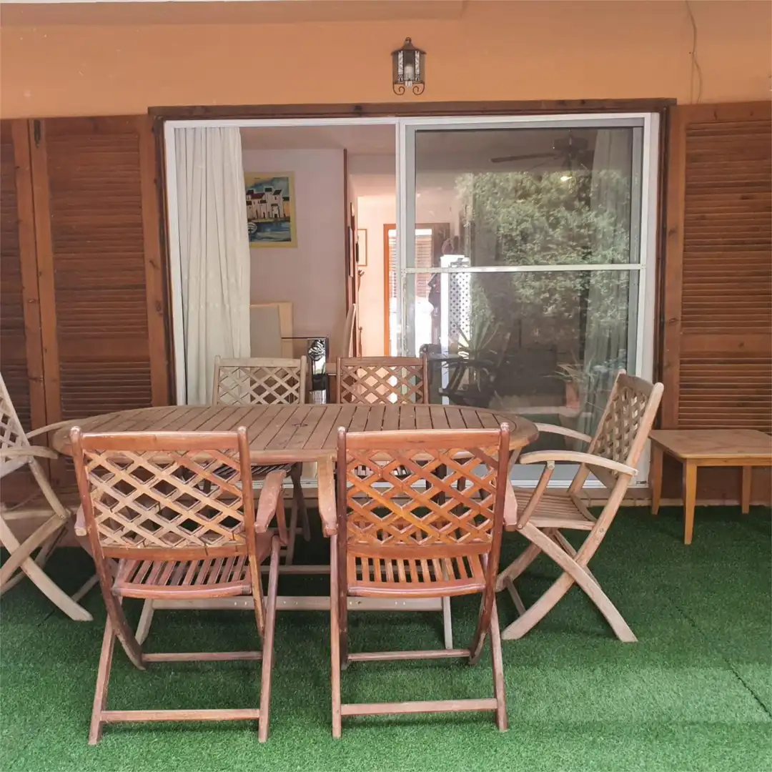 Maisonette zum Verkauf in Avenida Mar Menor, 108, Islas Menores - Mar de Cristal Garten von Maisonette zum Verkauf in Cartagena mit Klimaanlage, Privatgarten und Terrasse