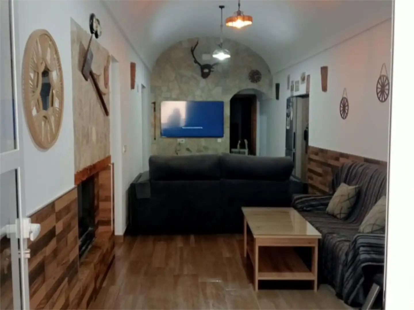 Sala de estar de Casa adosada en venta en Cúllar con Terraza y Balcón