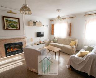 Living room of Flat for sale in Torremanzanas / La Torre de les Maçanes  with Private garden and Balcony