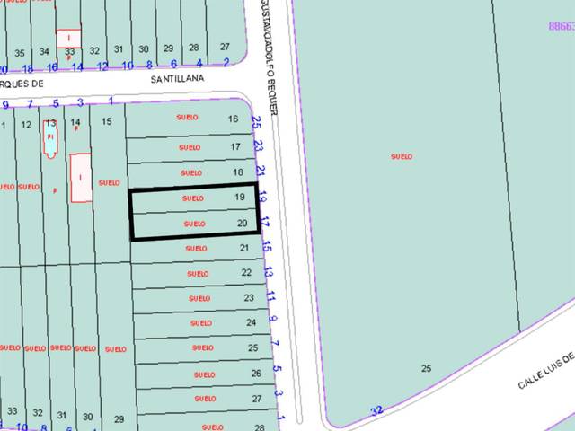 Terreno urbanizable en Venta en Calle Gustavo Adolfo Bequer, 394 en Argés