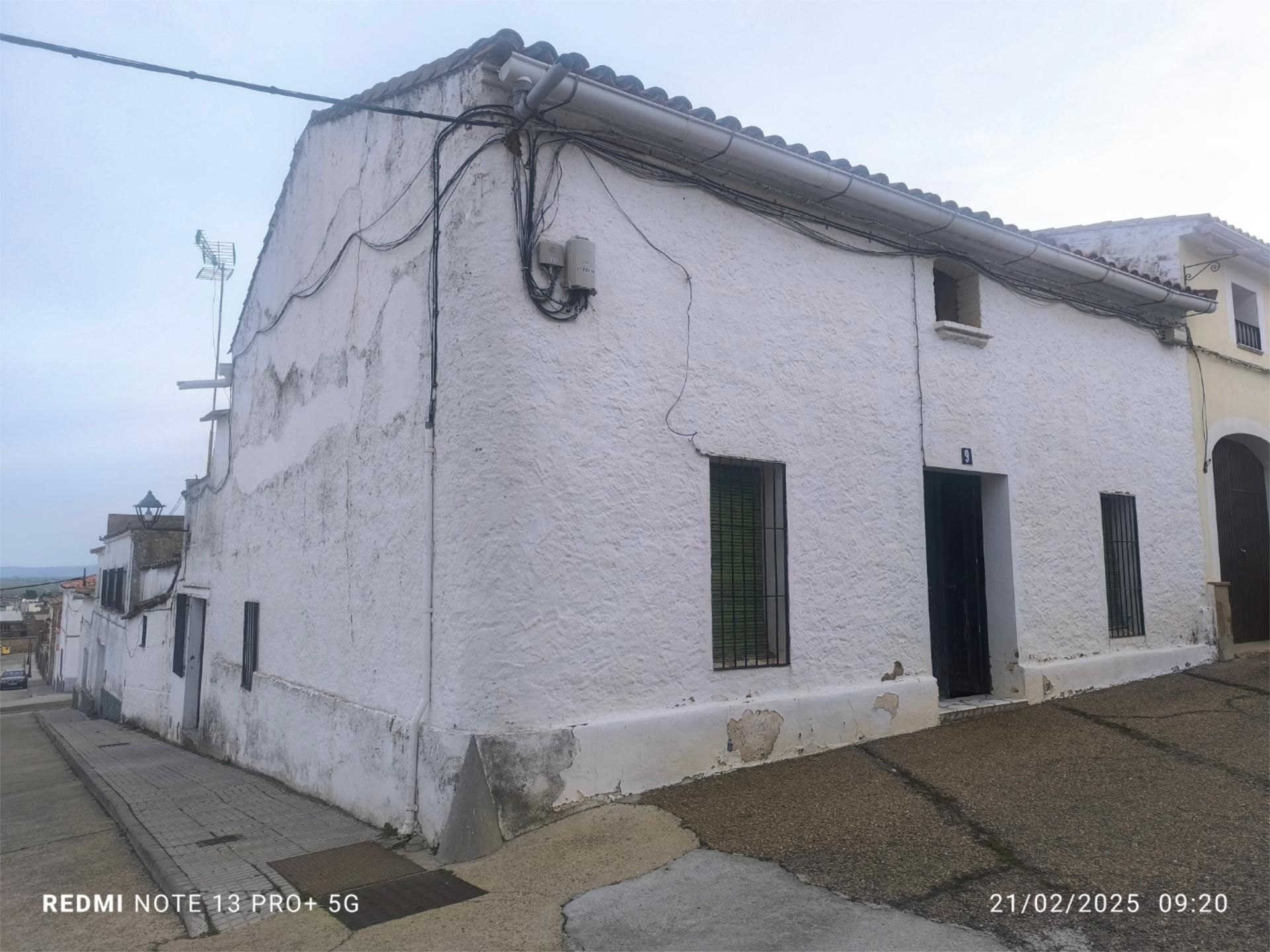 Exterior view of Planta baja for sale in Puebla de Alcocer  with Air Conditioner, Terrace and Furnished