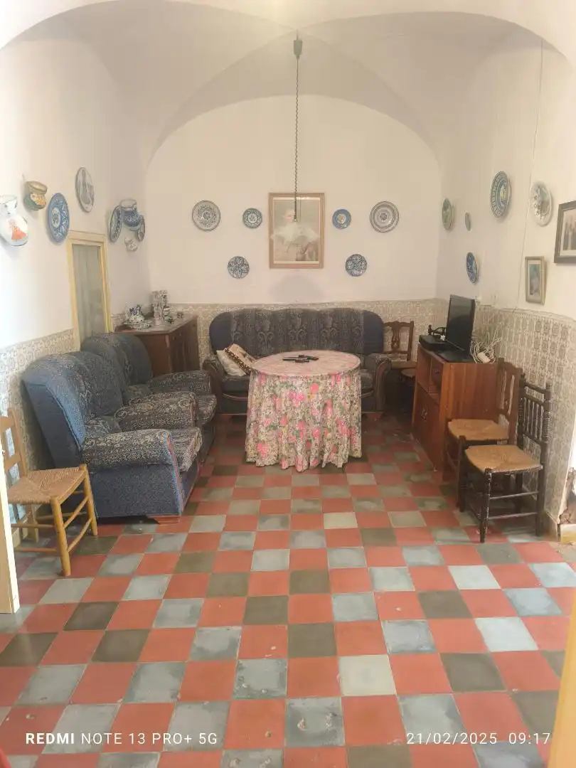 Flat for sale in Calle García Lorca, 9, Puebla de Alcocer Living room of Flat for sale in Puebla de Alcocer with Air Conditioner, Terrace and Furnished