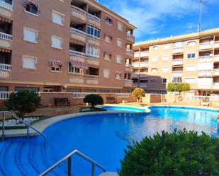 Exterior view of Flat for sale in Santa Pola  with Terrace and Swimming Pool