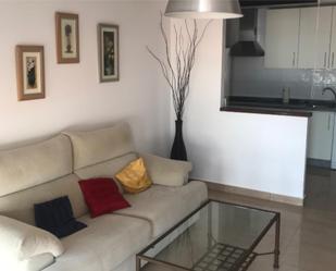 Living room of Flat to rent in Manilva  with Terrace, Swimming Pool and Furnished