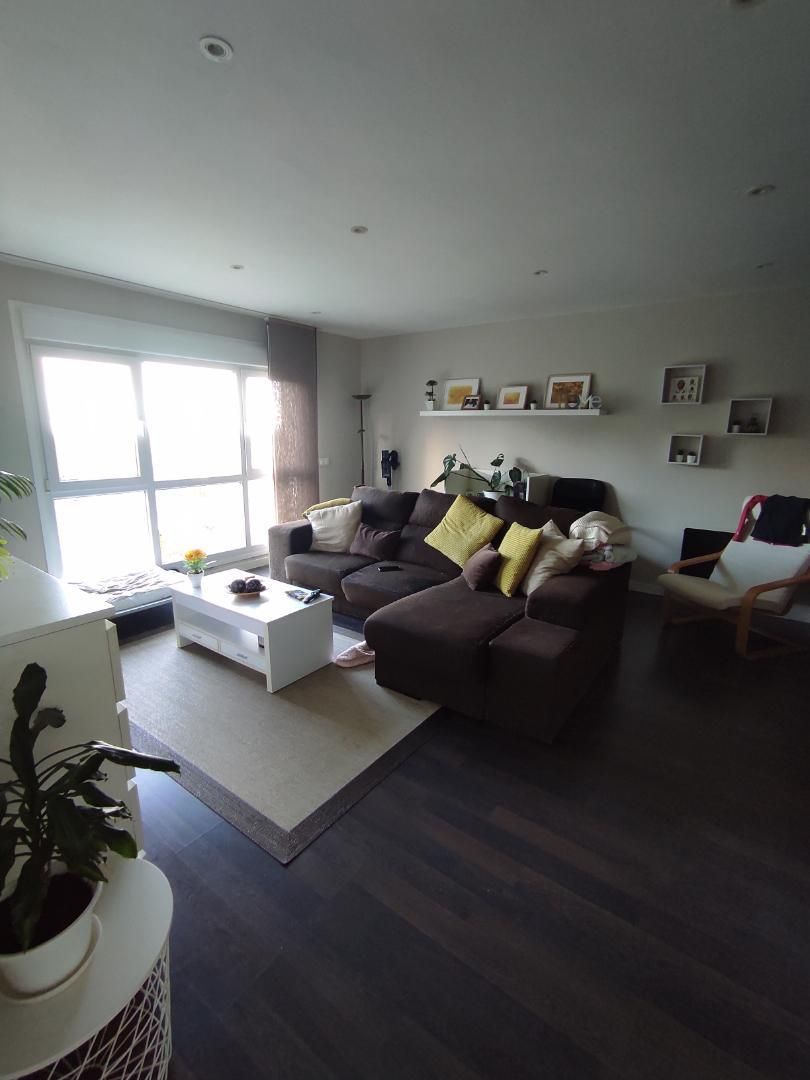 Sala d'estar de Casa o xalet en venda en Illas amb Calefacció, Jardí privat i Parquet