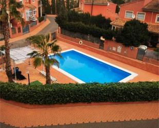 Schwimmbecken von Einfamilien-Reihenhaus miete in  Murcia Capital mit Heizung, Privatgarten und Terrasse