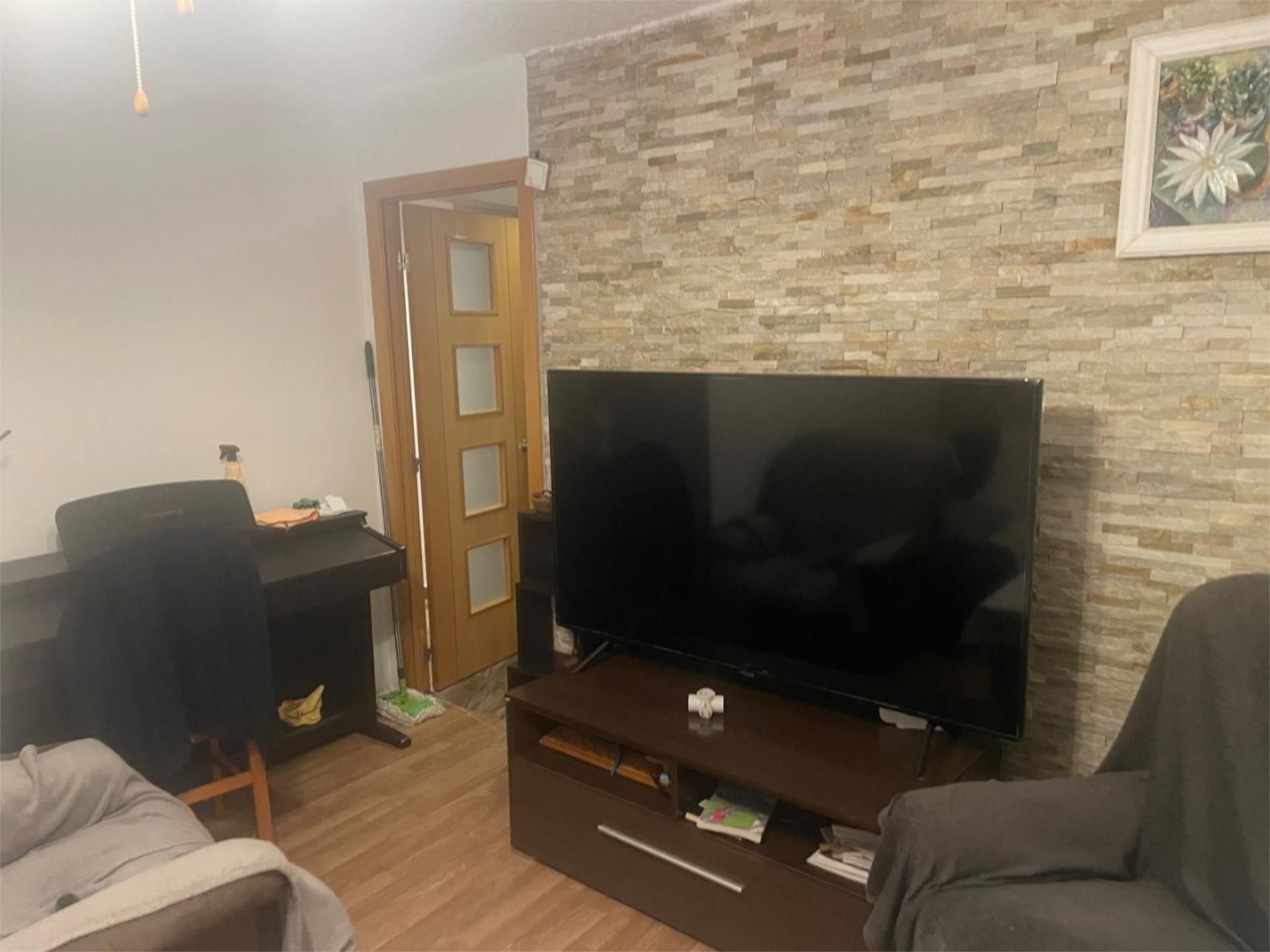 Living room of Flat for sale in Alicante / Alacant  with Air Conditioner, Furnished and Balcony