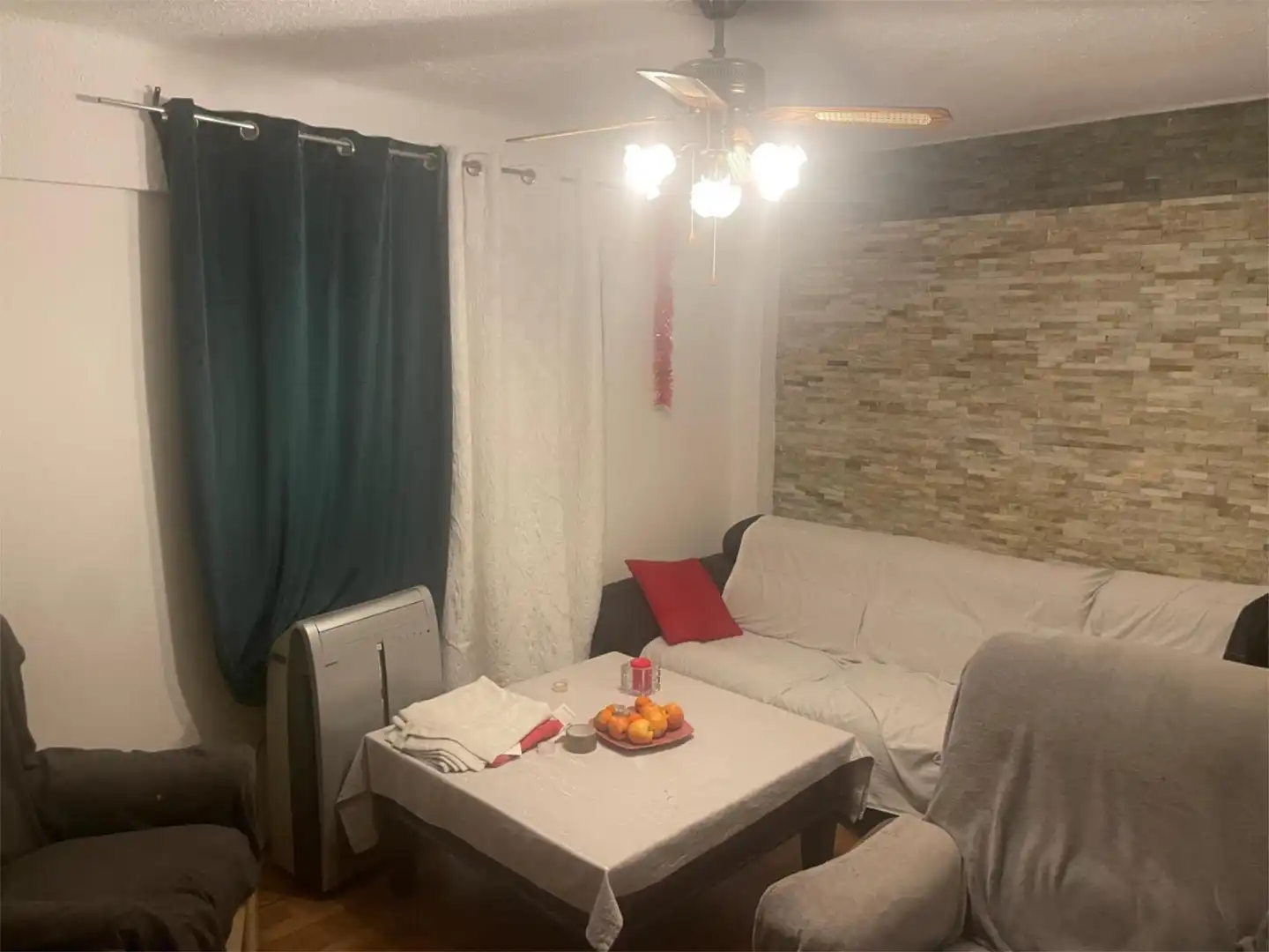 Living room of Flat for sale in Alicante / Alacant  with Air Conditioner and Balcony