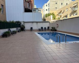 Swimming pool of Flat for sale in Esplugues de Llobregat  with Air Conditioner, Heating and Parquet flooring