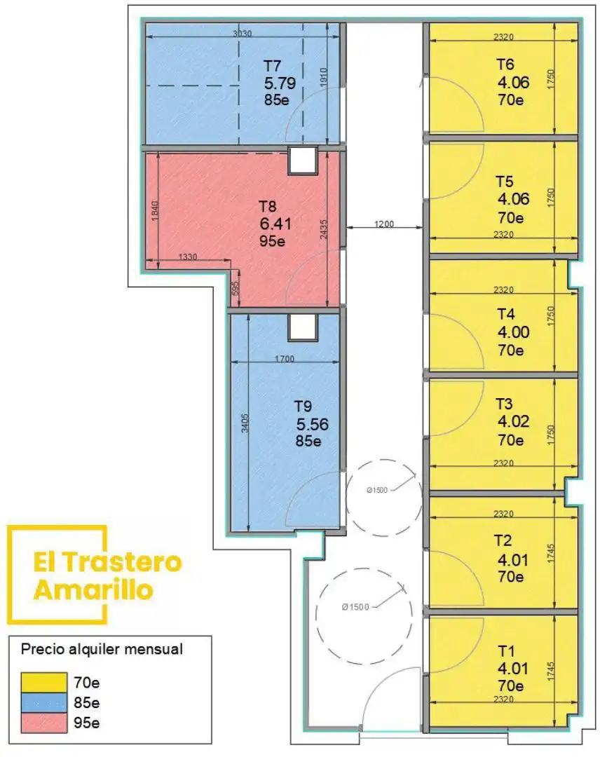 Storage room for rent in Calle Leandro Fernández de Moratín, 3, Ciudad Jardín - Tagarete - El Zapillo Storage room for rent in Almería