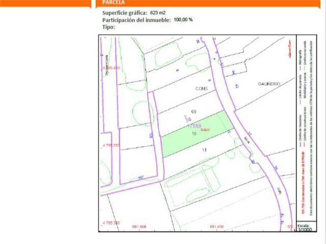 Terreno urbanizable en Venta en Rúa Silva, 12 en Almeiras