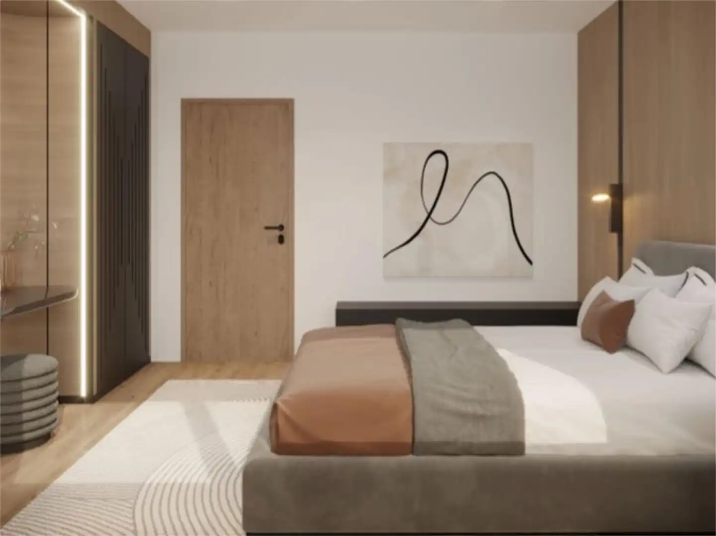 Einfamilien-Reihenhaus zum Verkauf in Avinguda de Bellamar, 41, Bellamar Schlafzimmer von Einfamilien-Reihenhaus zum Verkauf in Castelldefels mit Klimaanlage, Heizung und Privatgarten