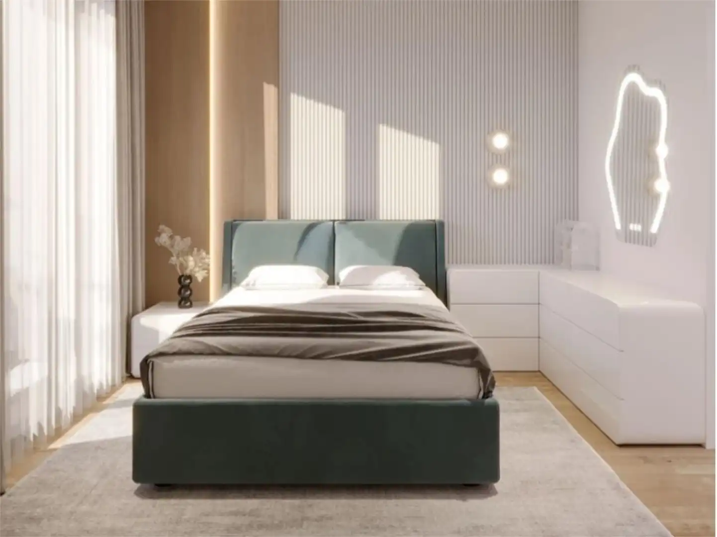 Einfamilien-Reihenhaus zum Verkauf in Avinguda de Bellamar, 41, Bellamar Schlafzimmer von Einfamilien-Reihenhaus zum Verkauf in Castelldefels mit Klimaanlage, Heizung und Privatgarten