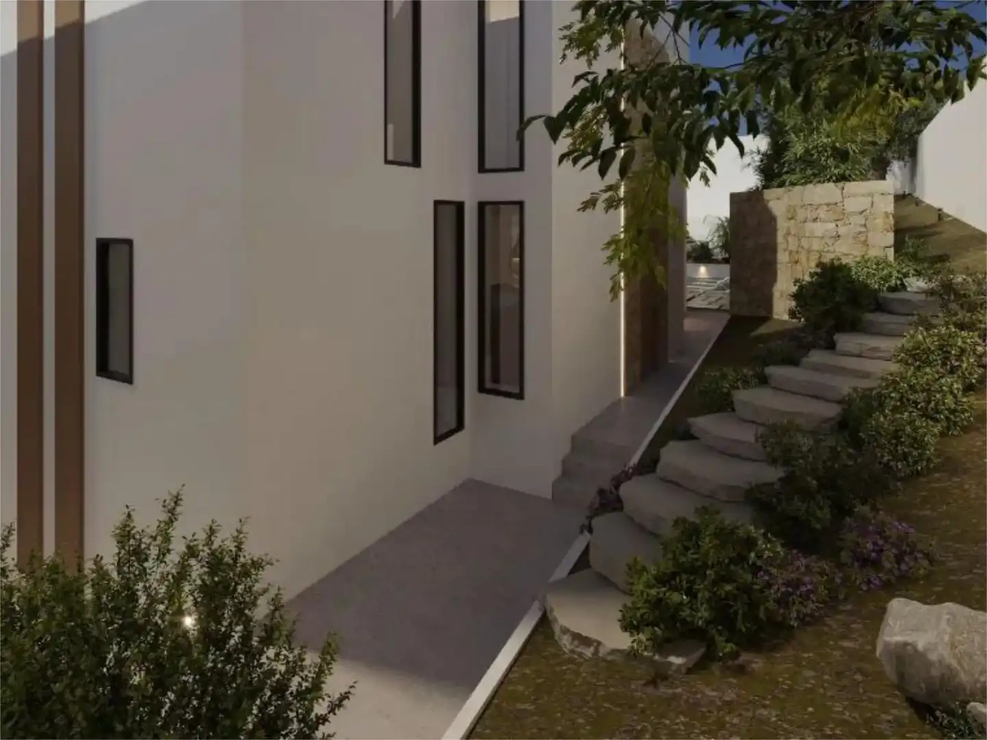 Einfamilien-Reihenhaus zum Verkauf in Avinguda de Bellamar, 41, Bellamar Terrasse von Einfamilien-Reihenhaus zum Verkauf in Castelldefels mit Klimaanlage, Heizung und Privatgarten