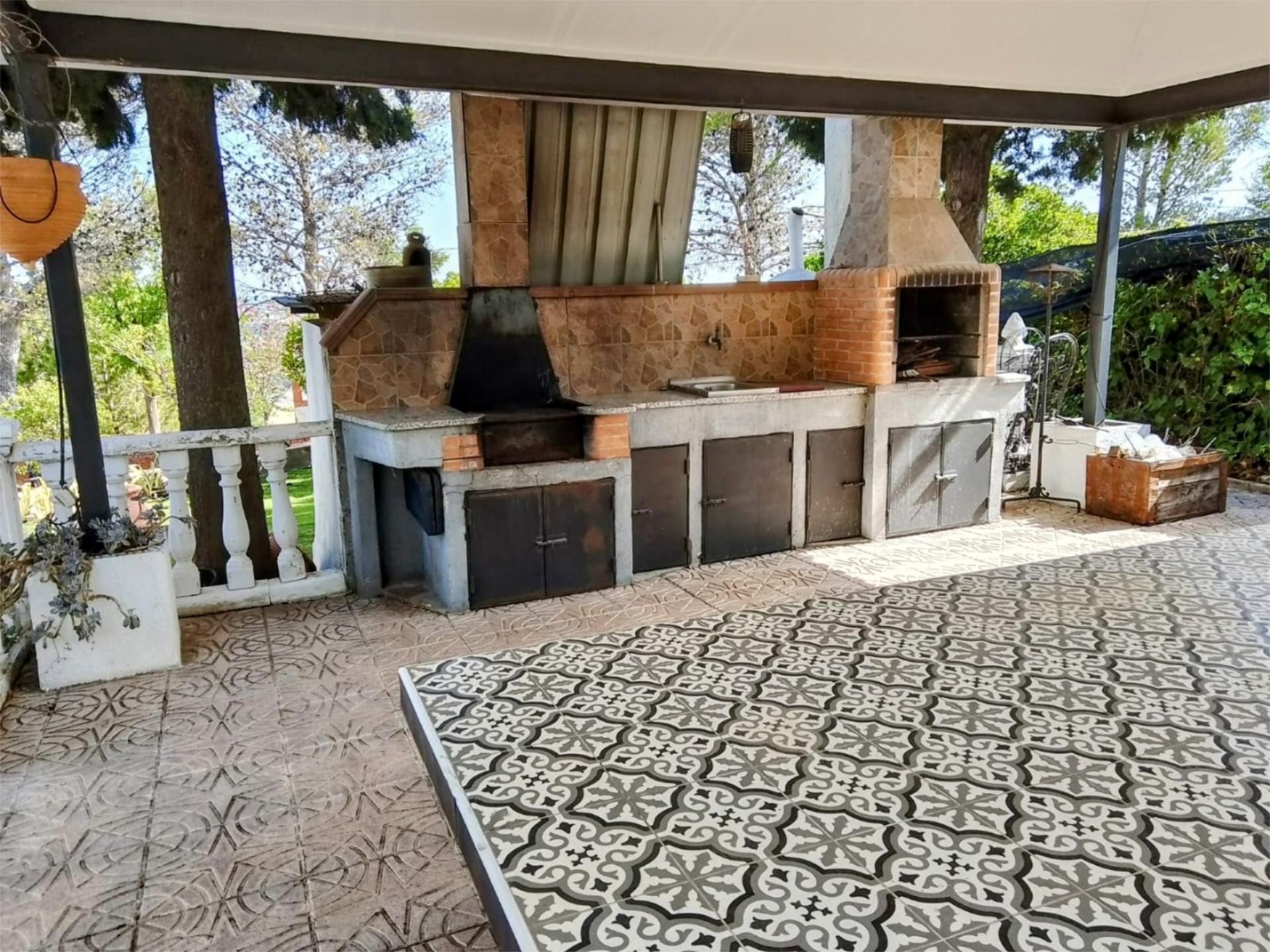 Terrassa de Casa o xalet de lloguer en Chinchón amb Aire condicionat, Calefacció i Jardí privat