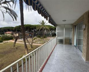 Exterior view of Flat for sale in Gavà  with Terrace, Swimming Pool and Balcony