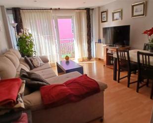 Living room of Flat for sale in  Madrid Capital  with Terrace and Balcony