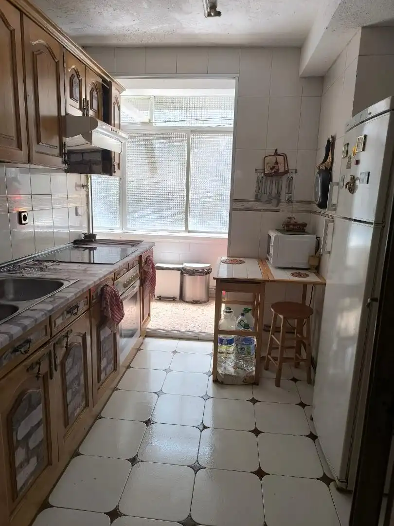 Room in Calle del Pintor Sorolla, 1, Norte - Universidad Kitchen of Flat for share in Móstoles with Terrace, Furnished and Oven