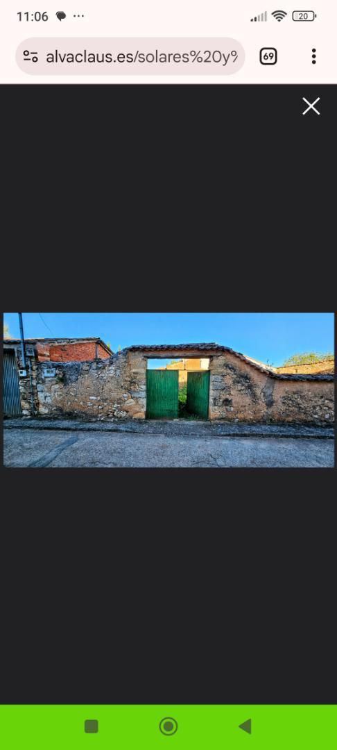Exterior view of Land for sale in Cedillo de la Torre  with Private garden