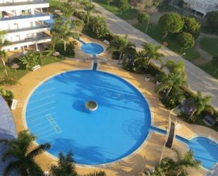 Swimming pool of Flat for sale in Gandia  with Air Conditioner, Heating and Private garden