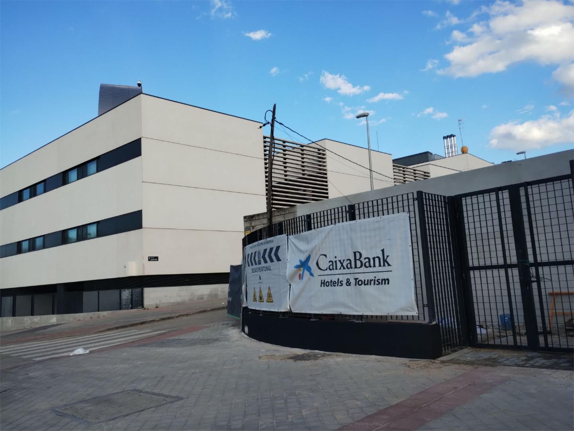 Vista exterior de Terreny industrial en venda en  Madrid Capital