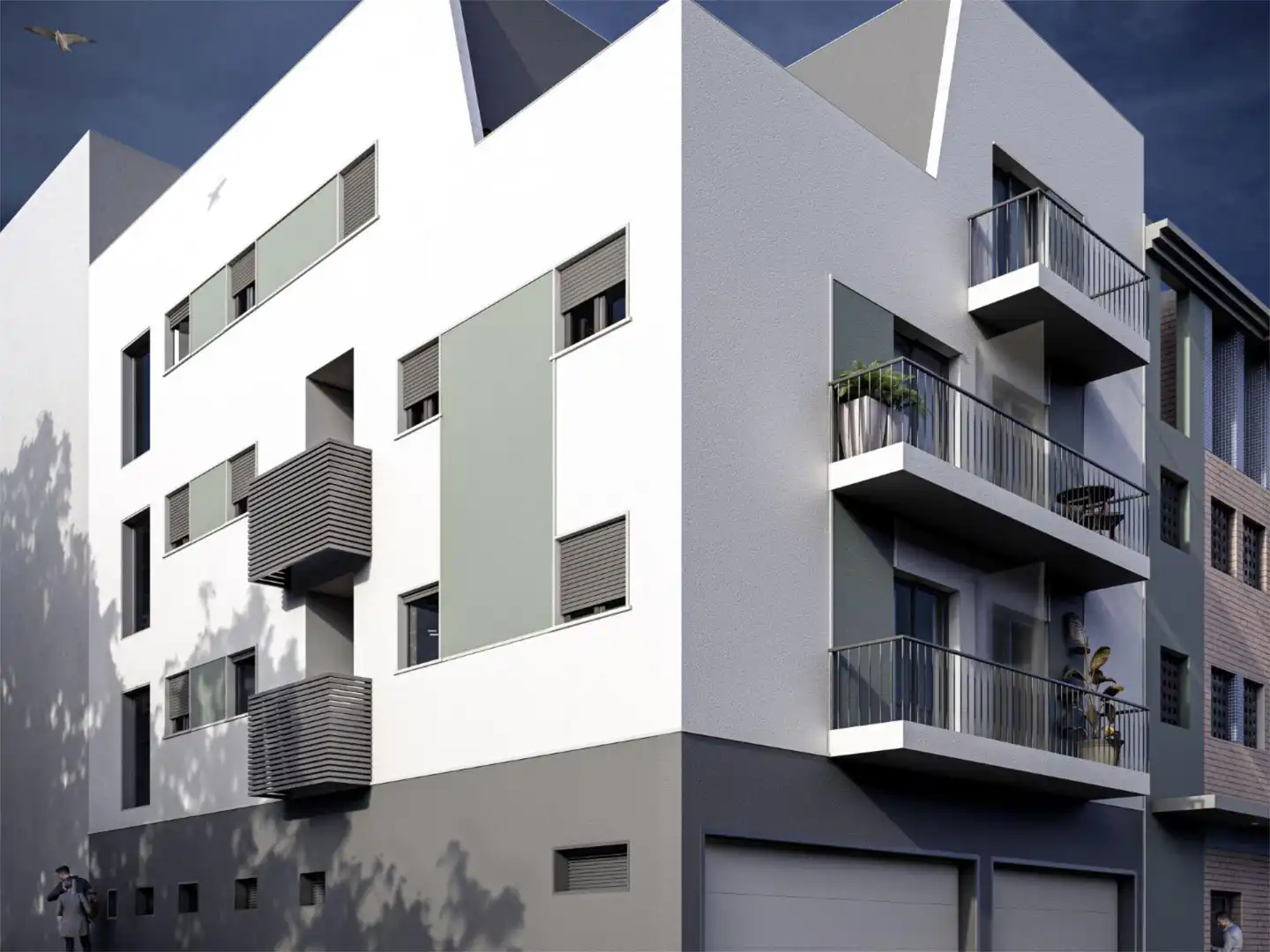 Exterior view of Flat for sale in Úbeda  with Air Conditioner, Heating and Parquet flooring